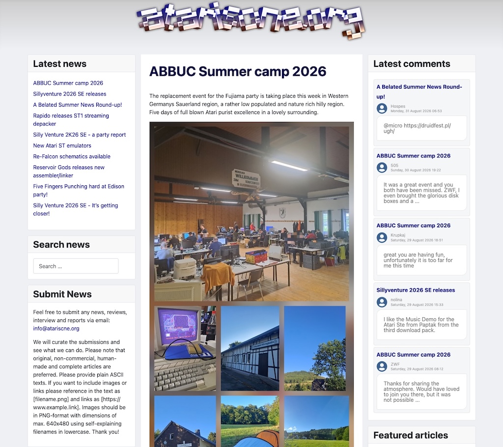 AtariScne Bericht vom Summer Camp